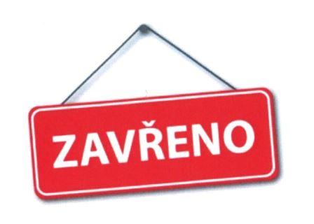 zavřeno